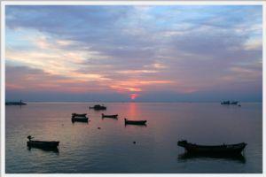 中國江蘇4A級景區連云港漁灣景區